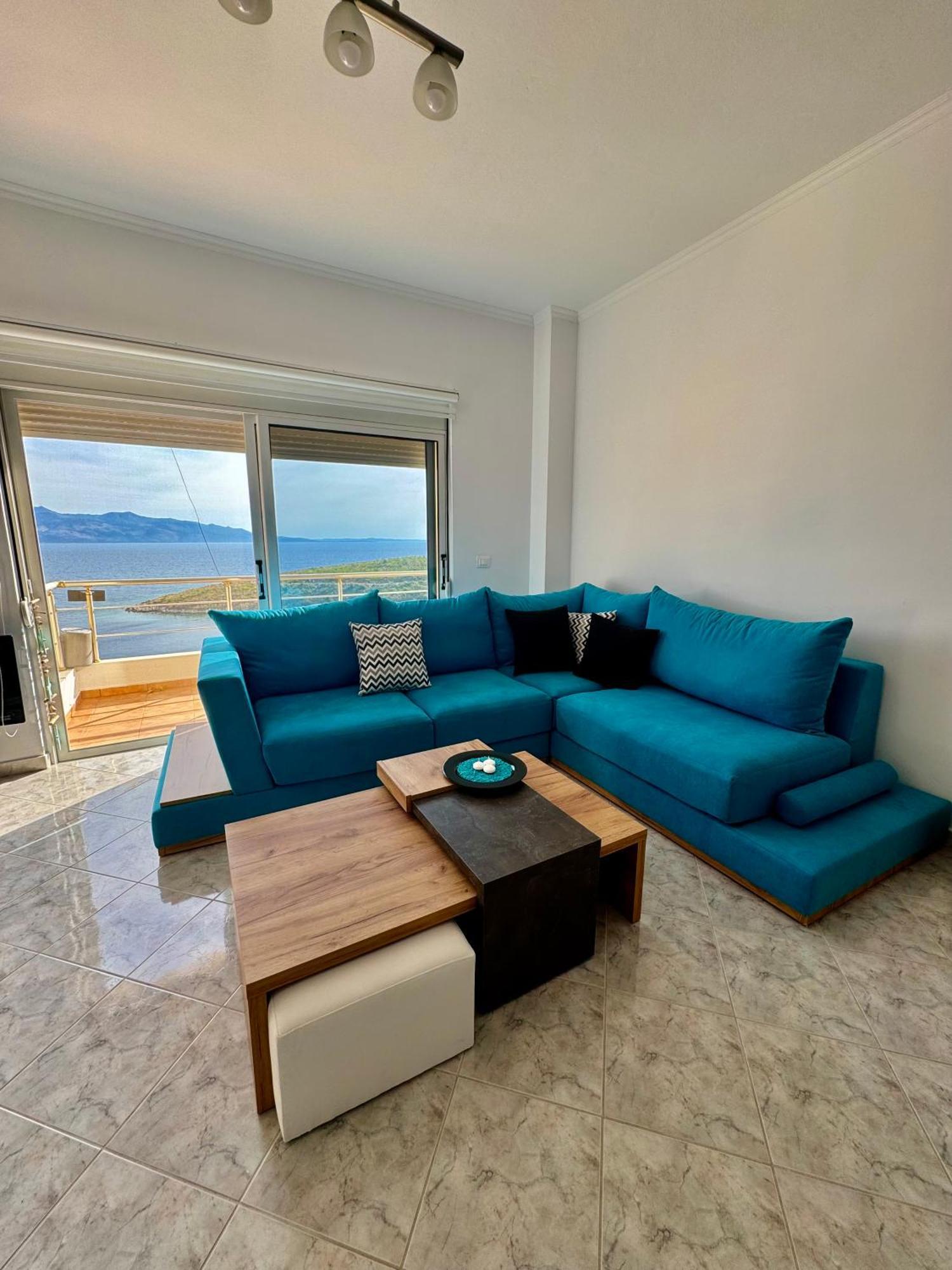 Apartament Comfy Blue Saranda Zewnętrze zdjęcie